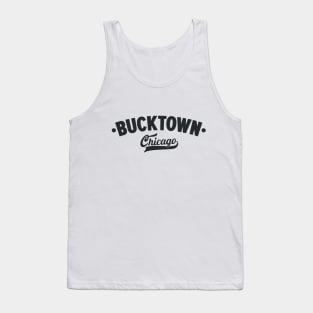 Bucktown Chicago Classic Logo Design - Chicago Neighborhood Series Tank Top